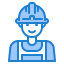 Construction worker ícone 64x64