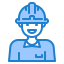Construction worker ícone 64x64