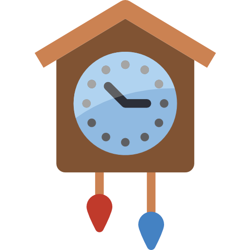Cuckoo clock icon