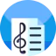 Musical notes icon 64x64