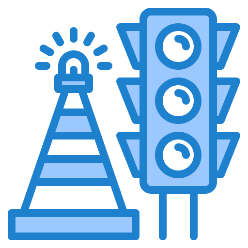 Traffic light icon