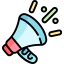 Megaphone biểu tượng 64x64