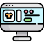 Online shopping biểu tượng 64x64