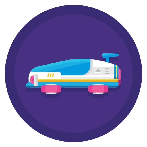 Hover car icon