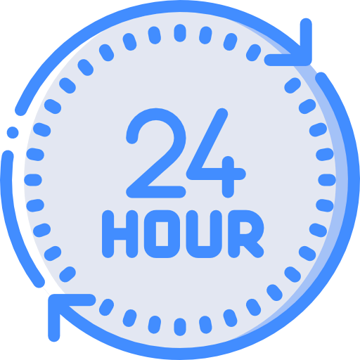 24 hours ícone