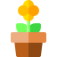Flower pot icon 64x64
