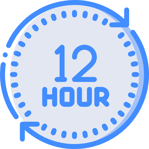 12 hours ícono