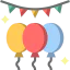 Надувные шарики иконка 64x64