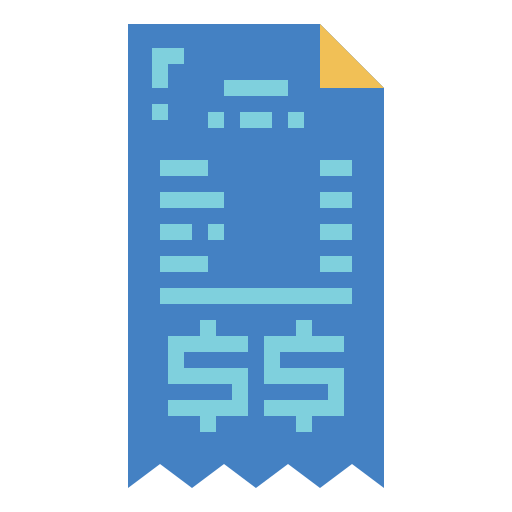 Receipt icon