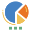 Pie chart icon 64x64