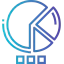 Pie chart icon 64x64
