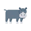 Hippopotamus icon 64x64