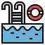 Swimming pool アイコン 64x64