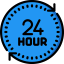 24 hours icon 64x64