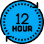 12 hours icon 64x64