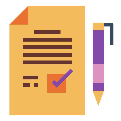 Contract icon