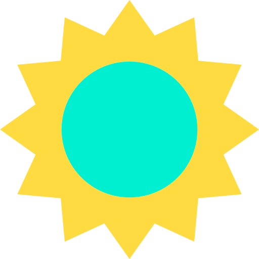 Sun icon