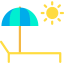 Sunbed icon 64x64