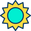 Sun icon 64x64