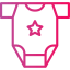 Baby clothes icon 64x64