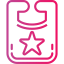 Baby bib icon 64x64