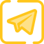 Telegram іконка 64x64