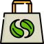 Recycled bag icon 64x64