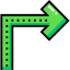 Turn right icon 64x64