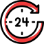24 hours icon 64x64