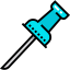 Push pin icon 64x64