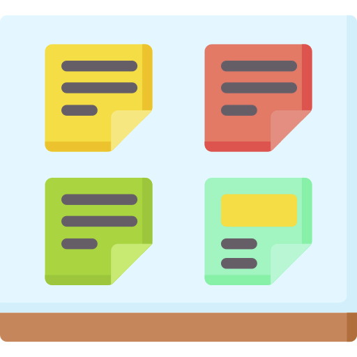 Sticky note icon