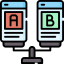 Ab testing icon 64x64