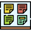 Sticky note icon 64x64