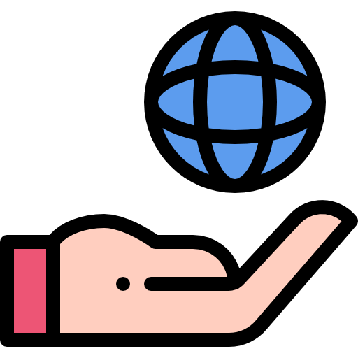 Globe grid Symbol