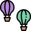 Hot air balloon icon 64x64