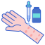Skin prick test icon 64x64