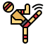 Kicking icon 64x64