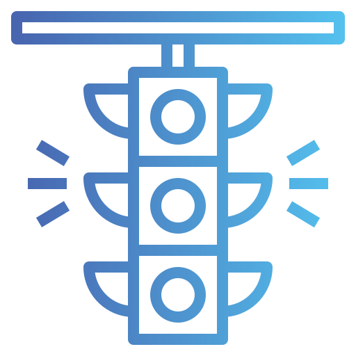 Traffic light icon