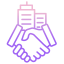 Hand shake icon 64x64