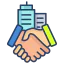 Hand shake Symbol 64x64