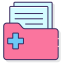 Medical file icon 64x64