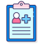 Medical report icon 64x64