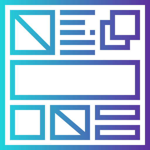 Layout icône