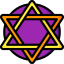 Star of david icon 64x64