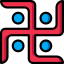 Swastika icon 64x64