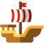 Sailing boat icon 64x64