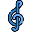 Treble clef 图标 64x64