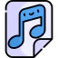 Music file icône 64x64