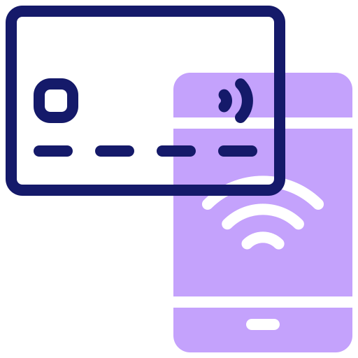 Nfc card icône