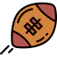 Rugby ball Symbol 64x64